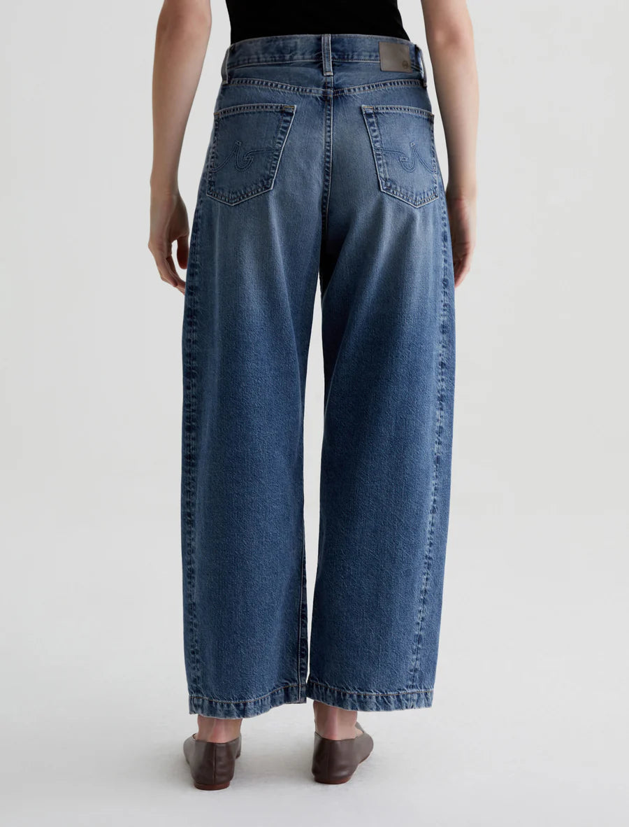 AG Hattie High-Rise Barrel Jean