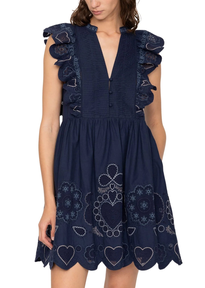 Sea NY Jeanetta Eyelet Tunic Dress