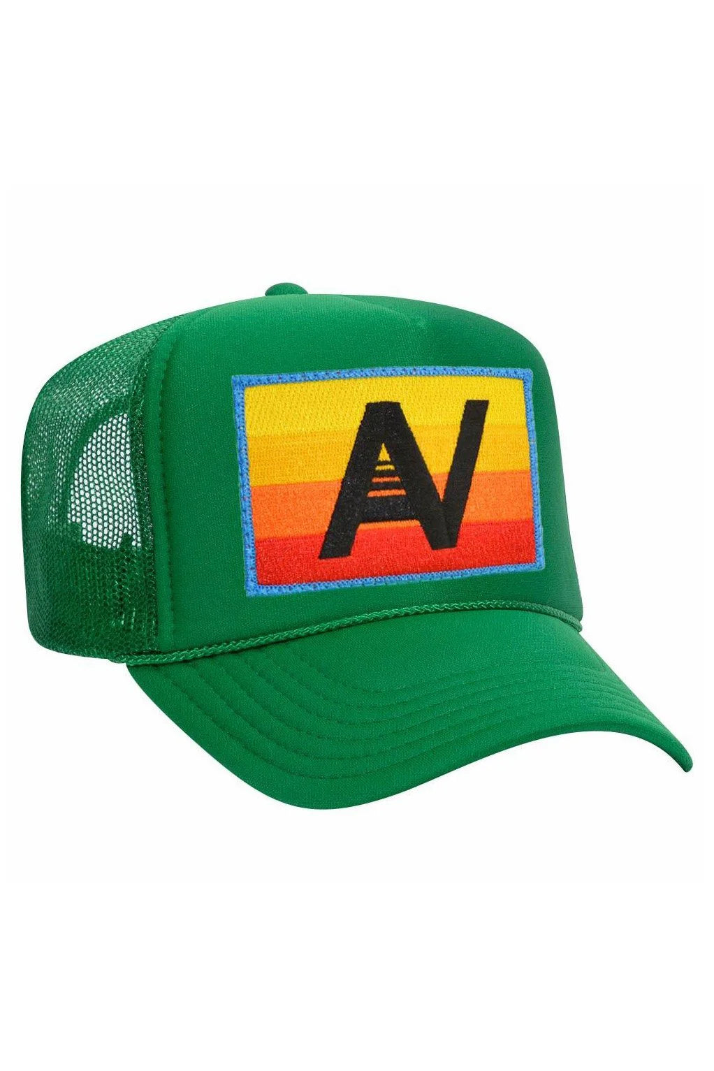 Aviator Nation Logo Rainbow Trucker Hat