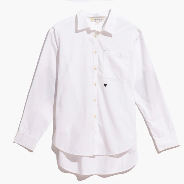 Kerri Rosenthal Mia Shirt - Classic White