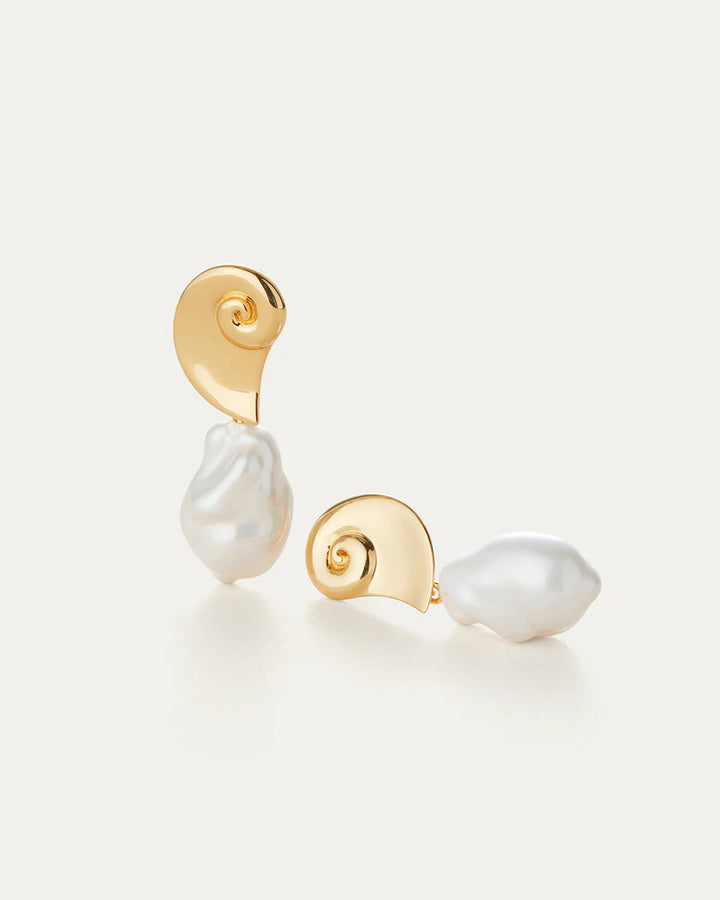 Jenny Bird Petra Earrings - Gold