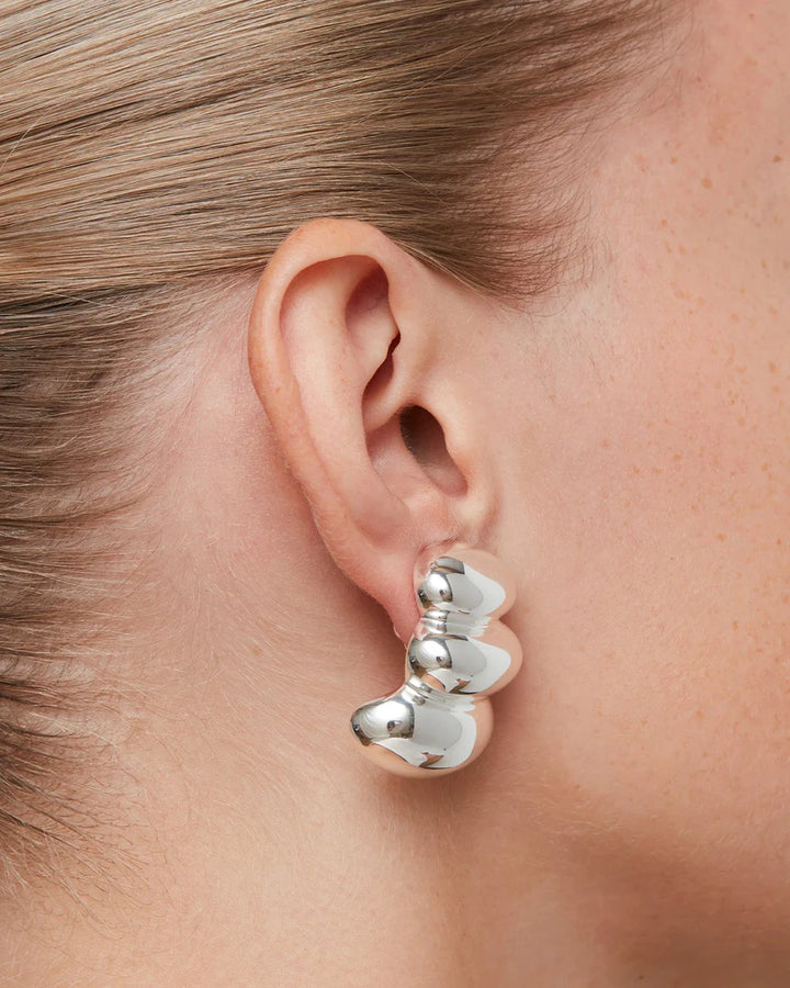 Jenny Bird Non-Stop Earring Silver