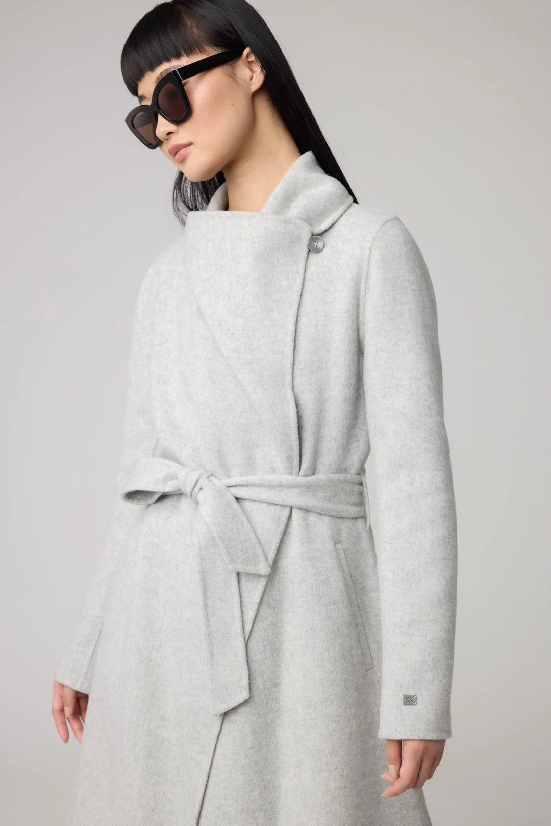 SOIA & KYO Britta Wool Coat